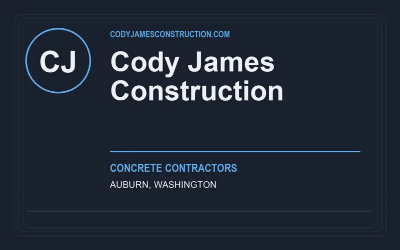 Cody James Construction in Auburn, Washington