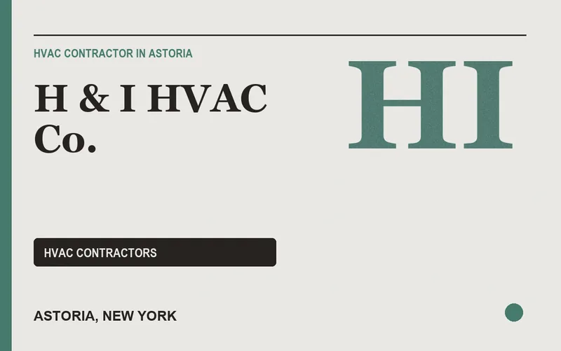 H & I HVAC Co. in Astoria, New York