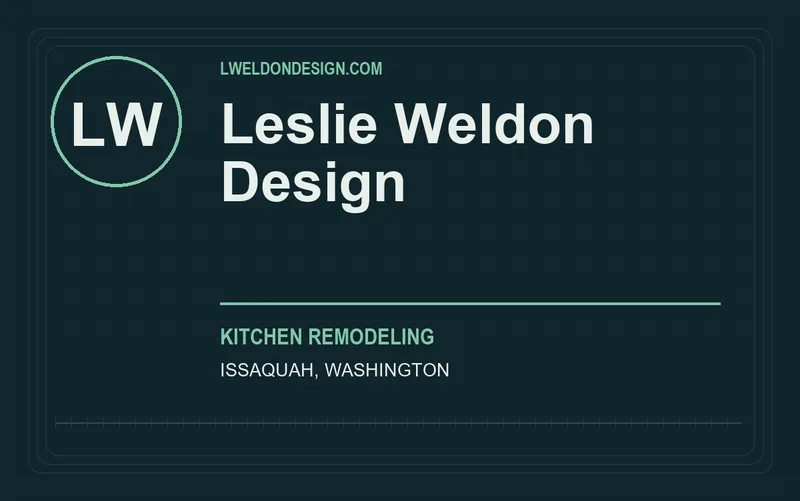 Leslie Weldon Design in Issaquah, Washington