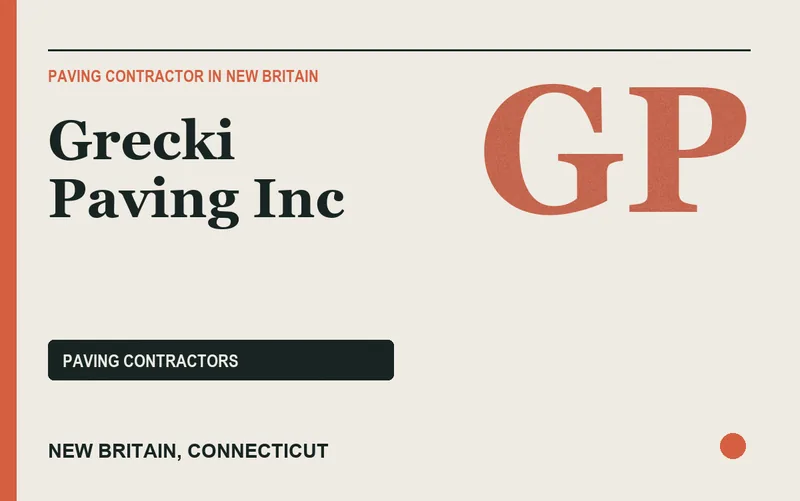 Grecki Paving Inc in New Britain, Connecticut