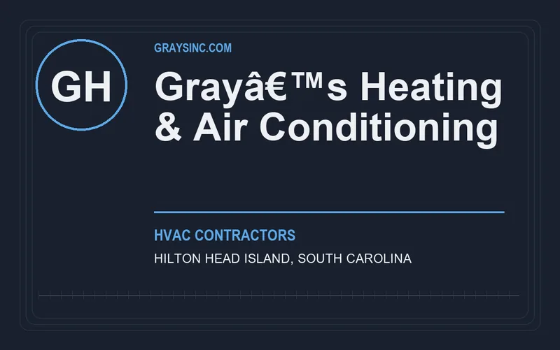 Grayâ€™s Heating & Air Conditioning in Hilton Head Island, South Carolina