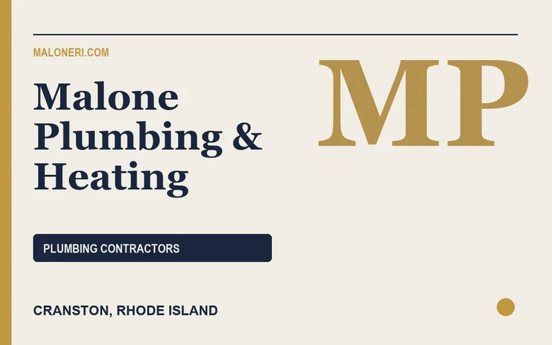 Malone Plumbing & Heating in Cranston, Rhode Island
