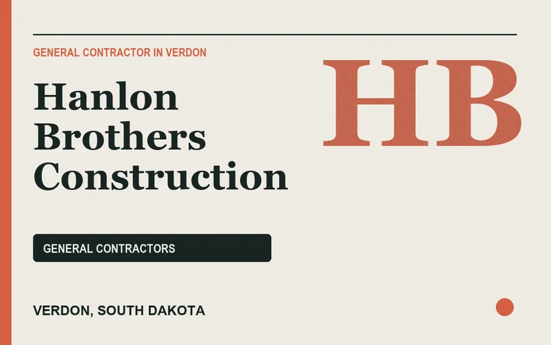Hanlon Brothers Construction in Verdon, South Dakota