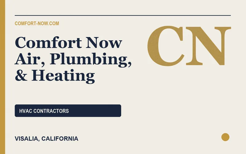 Comfort Now Air, Plumbing, & Heating in Visalia, California