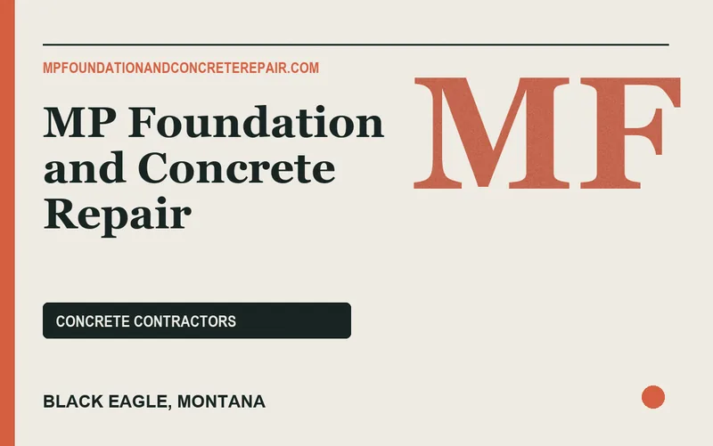 MP Foundation and Concrete Repair in Black Eagle, Montana
