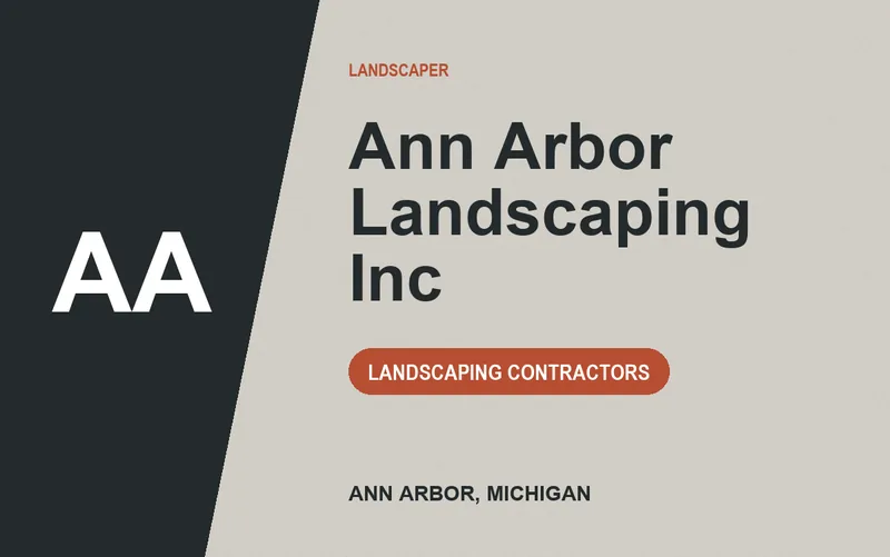 ANN ARBOR LANDSCAPING INC in Ann Arbor, Michigan