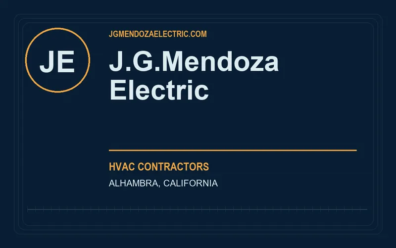 J.G.Mendoza Electric in Alhambra, California
