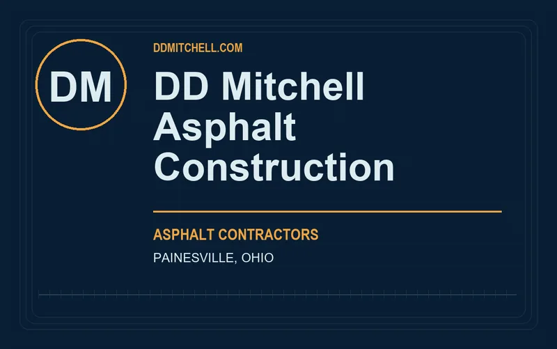 DD Mitchell Asphalt Construction in Painesville, Ohio