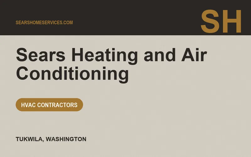 Sears Heating and Air Conditioning in Tukwila, Washington