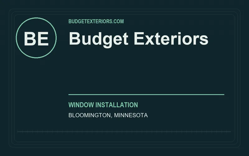 Budget Exteriors in Bloomington, Minnesota
