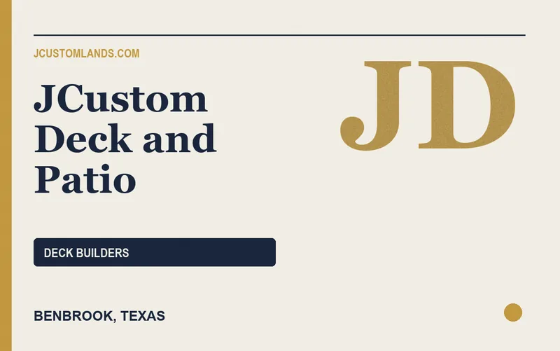 JCustom Deck and Patio in Benbrook, Texas