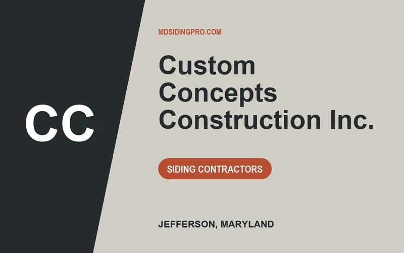 Custom Concepts Construction Inc. in Jefferson, Maryland