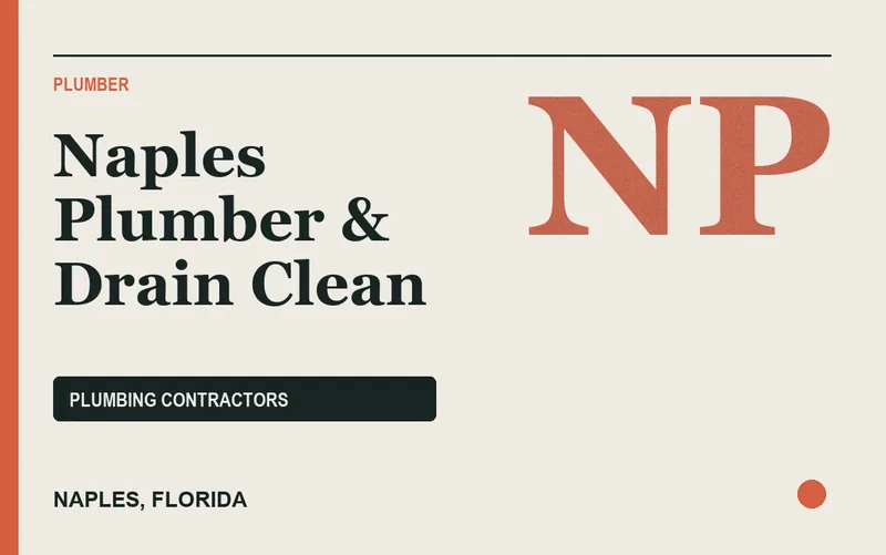 Naples Plumber & Drain Clean in Naples, Florida
