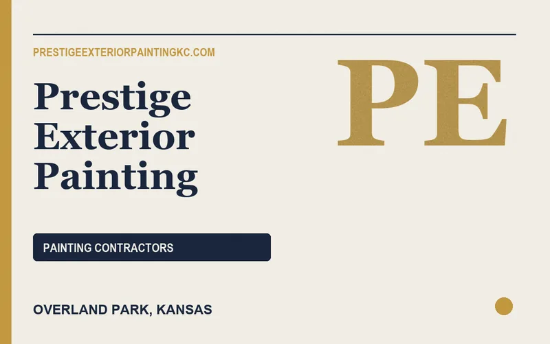Prestige Exterior Painting in Overland Park, Kansas