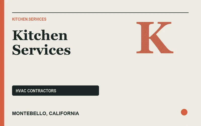 Kitchen Services in Montebello, California