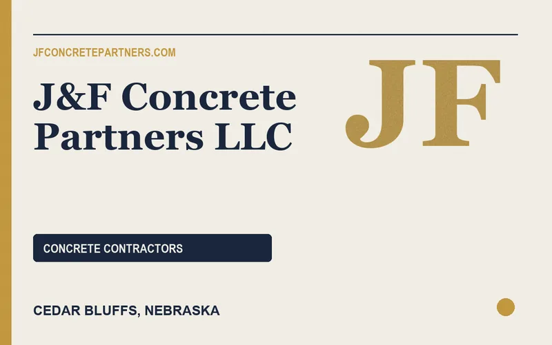 J&F Concrete Partners LLC in Cedar Bluffs, Nebraska