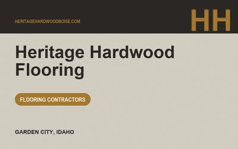Heritage Hardwood Flooring in Garden City, Idaho