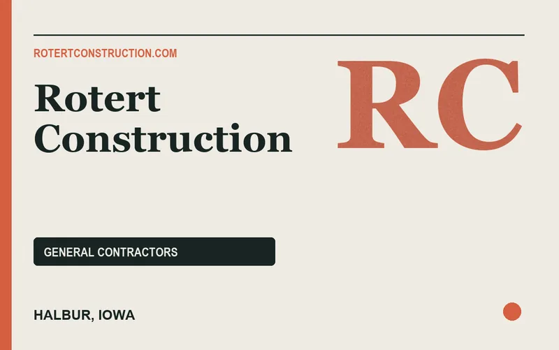 Rotert Construction in Halbur, Iowa