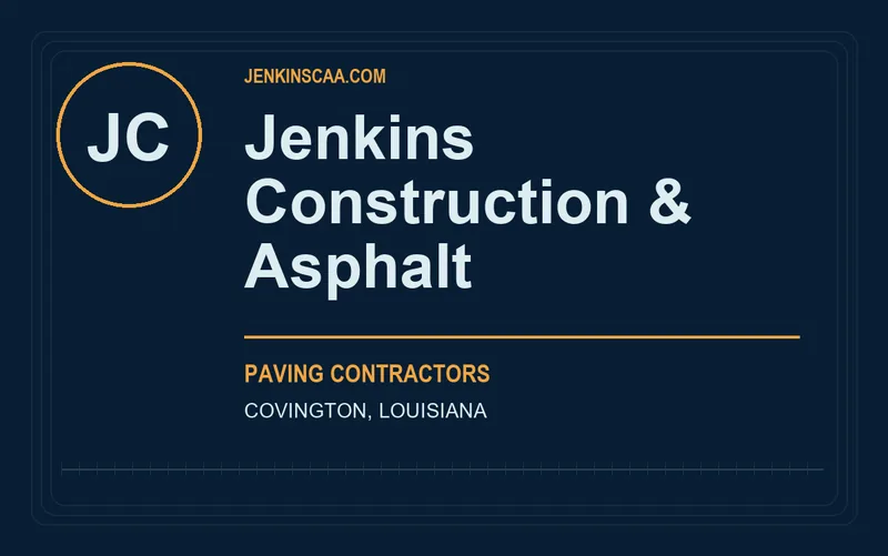 Jenkins Construction & Asphalt in Covington, Louisiana