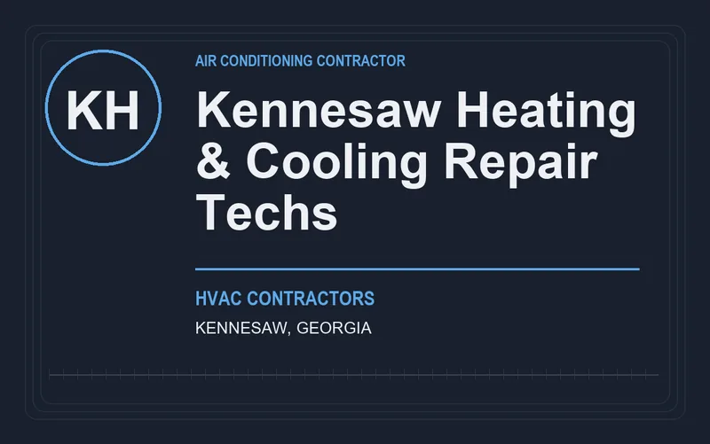 Kennesaw Heating & Cooling Repair Techs in Kennesaw, Georgia