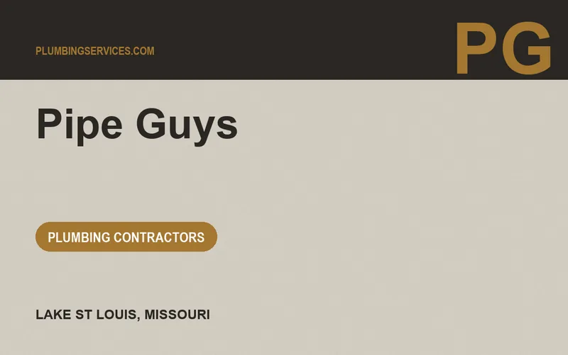 Pipe Guys in Lake St Louis, Missouri