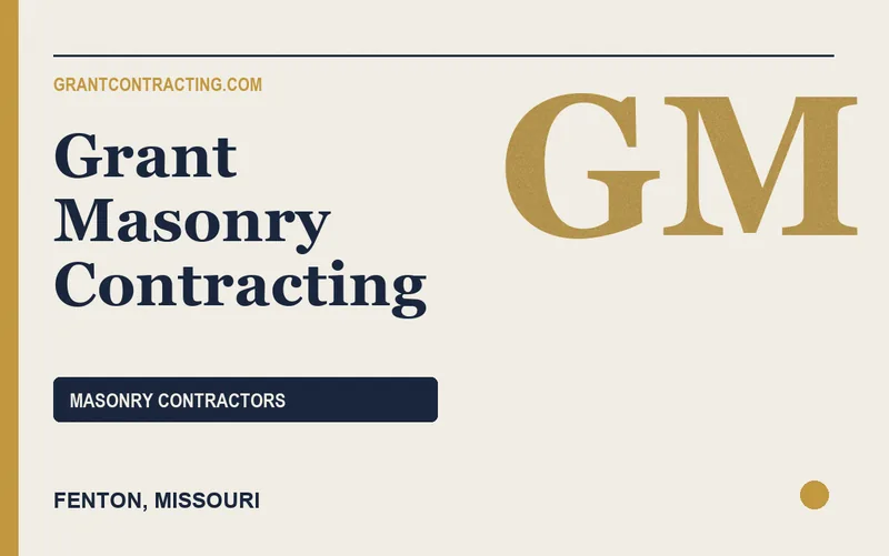 Grant Masonry Contracting in Fenton, Missouri