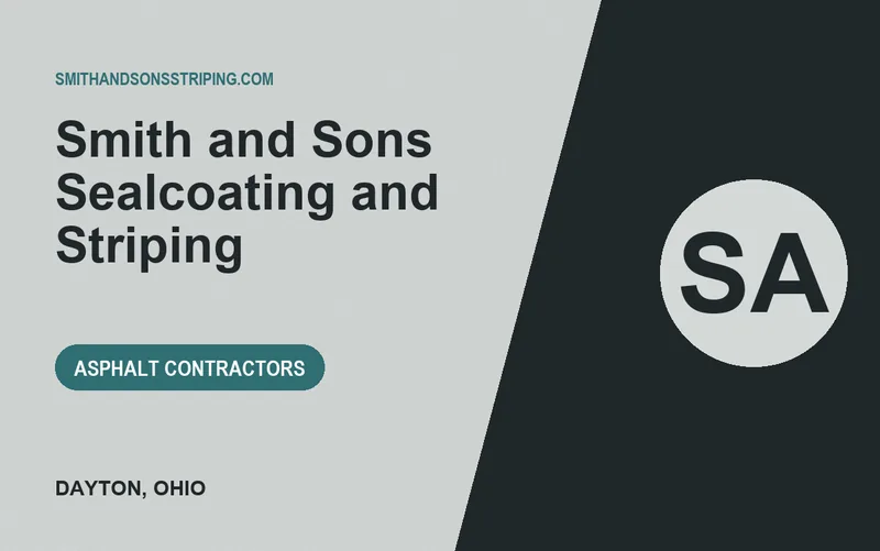 Smith and Sons Sealcoating and Striping in Dayton, Ohio