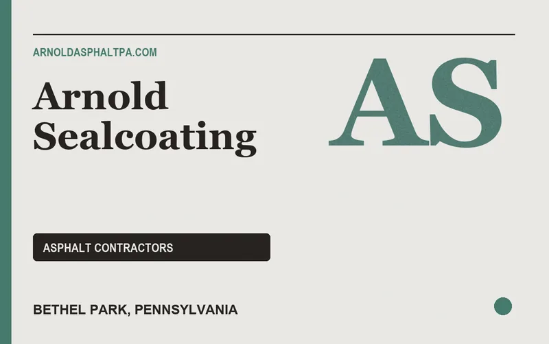 Arnold Sealcoating in Bethel Park, Pennsylvania