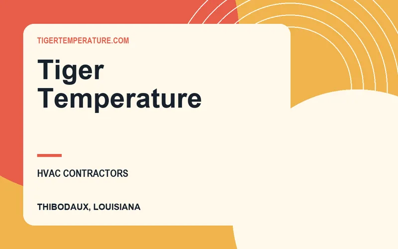 Tiger Temperature in Thibodaux, Louisiana
