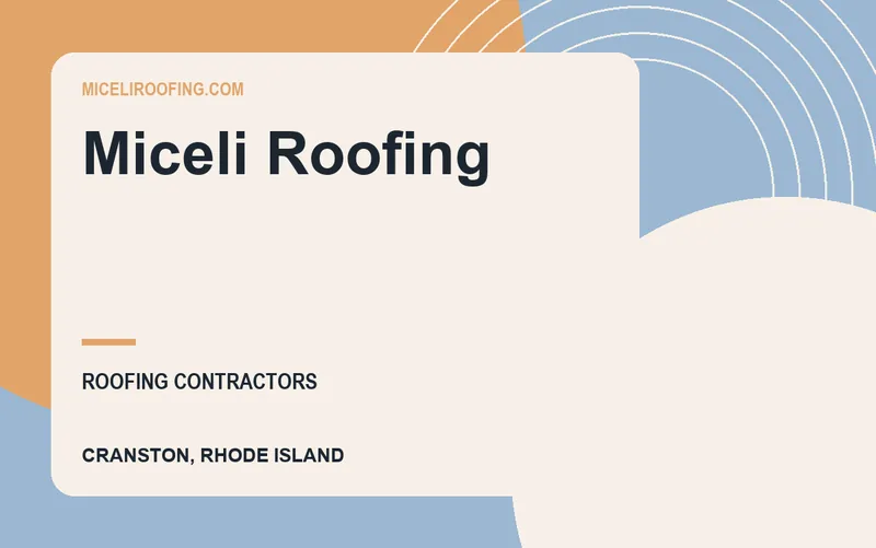 Miceli Roofing in Cranston, Rhode Island