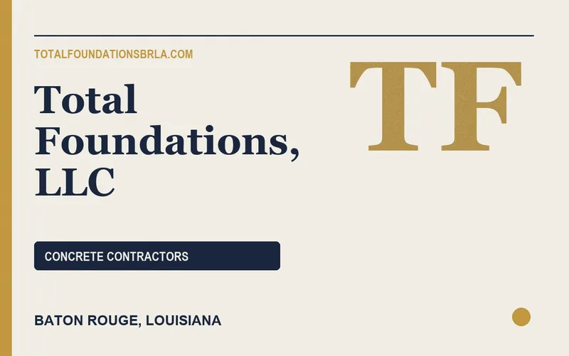 Total Foundations, LLC in Baton Rouge, Louisiana