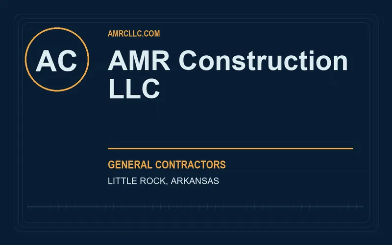 AMR Construction LLC in Little Rock, Arkansas