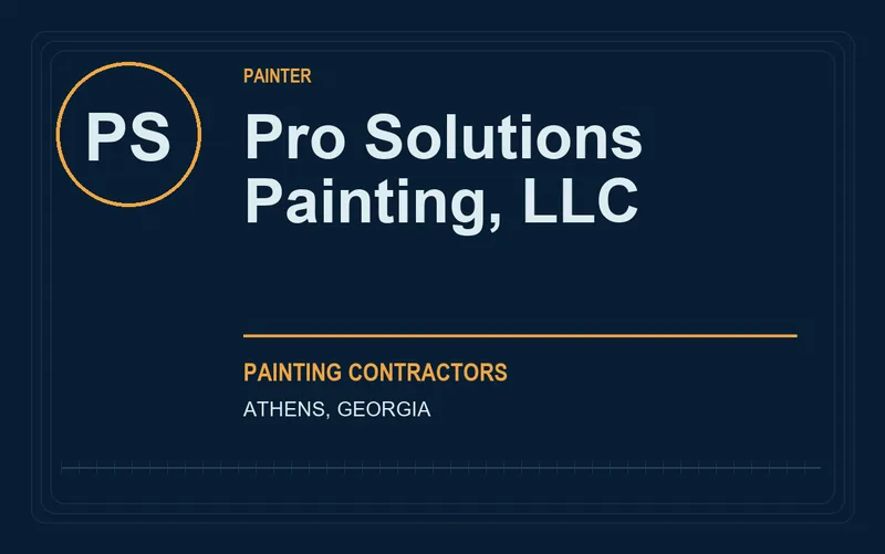 Pro Solutions Painting, LLC in Athens, Georgia