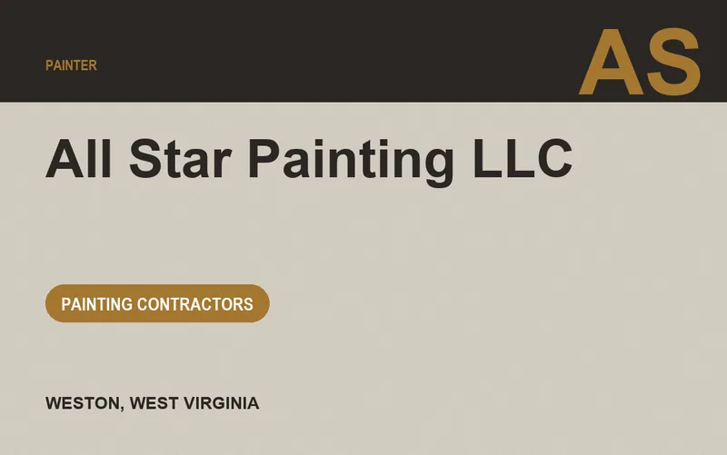 All Star Painting LLC in Weston, West Virginia