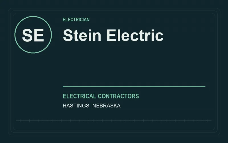 Stein Electric in Hastings, Nebraska