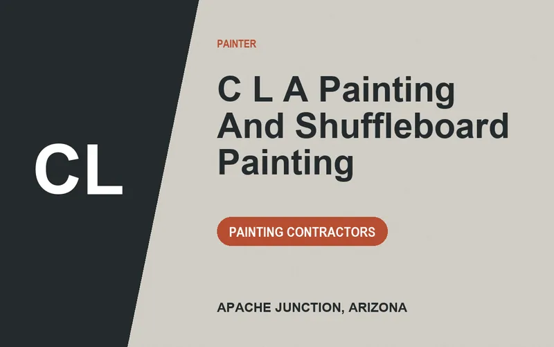 C L A PAINTING AND SHUFFLEBOARD PAINTING in Apache Junction, Arizona