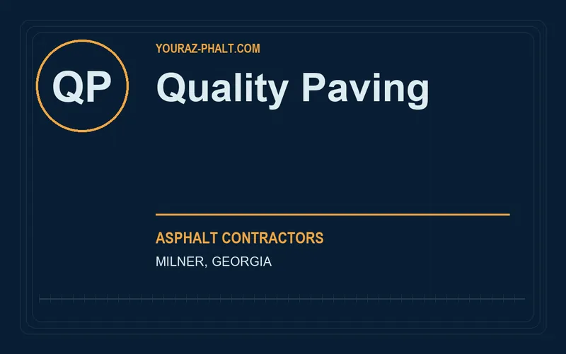 Quality Paving in Milner, Georgia