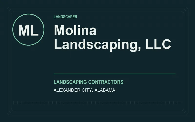 Molina Landscaping, LLC in Alexander City, Alabama