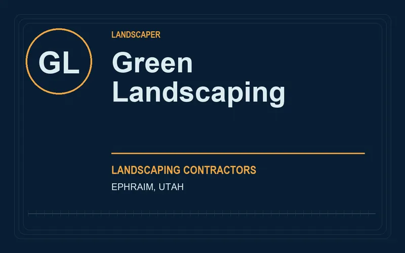 Green Landscaping in Ephraim, Utah