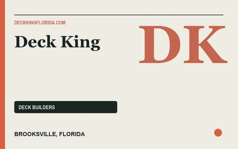 Deck King in Brooksville, Florida
