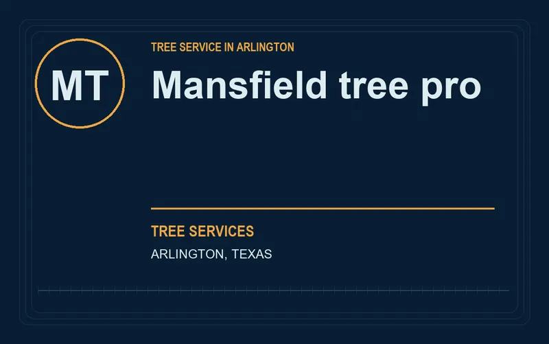Mansfield tree pro in Arlington, Texas