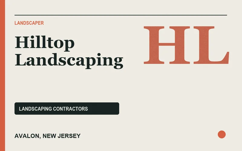 Hilltop Landscaping in Avalon, New Jersey
