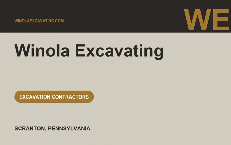 Winola Excavating in Scranton, Pennsylvania