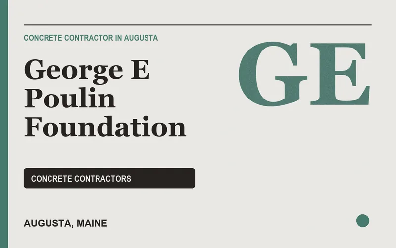 George E Poulin Foundation in Augusta, Maine