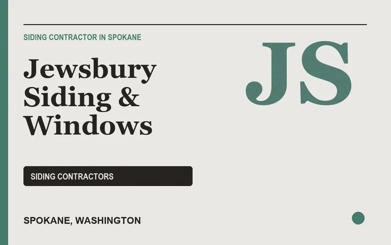 Jewsbury Siding & Windows in Spokane, Washington