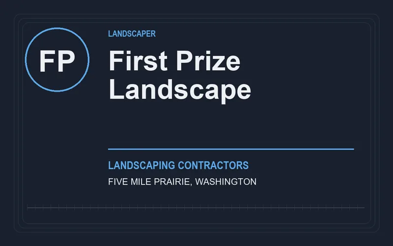 First Prize Landscape in Five Mile Prairie, Washington