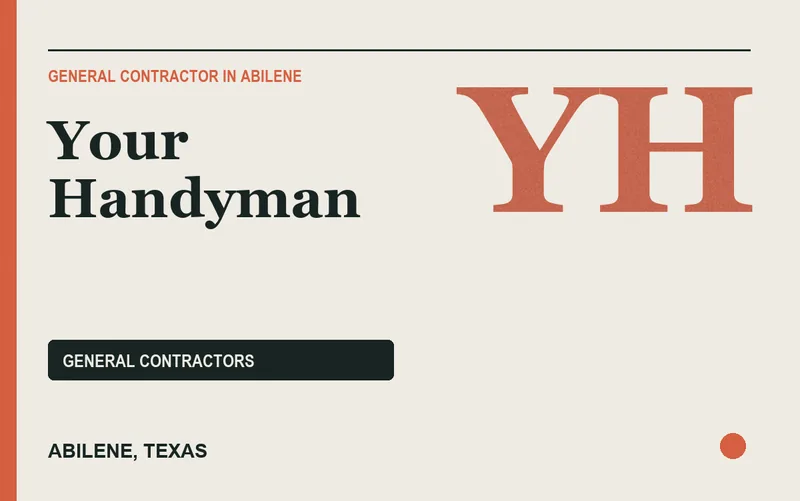 YOUR HANDYMAN in Abilene, Texas