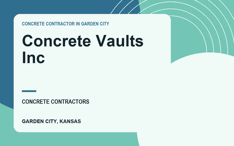 Concrete Vaults Inc in Garden City, Kansas