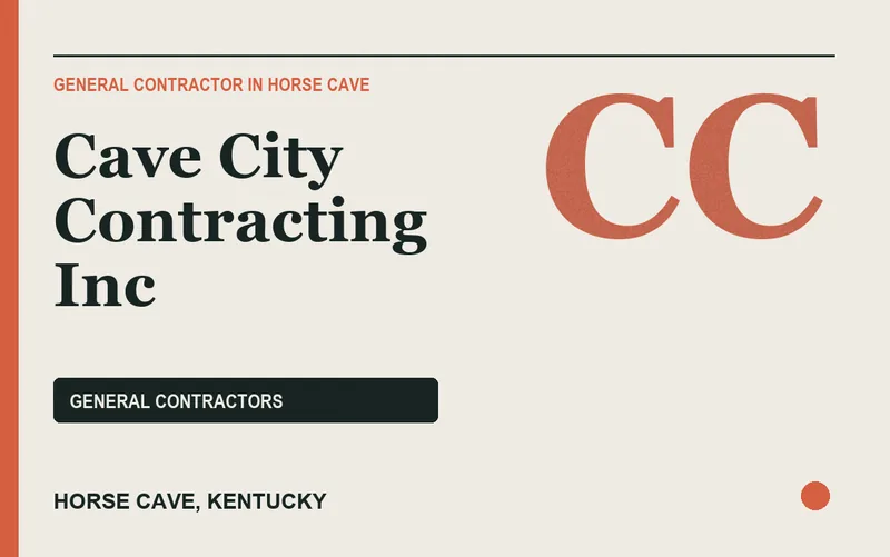 Cave City Contracting Inc in Horse Cave, Kentucky