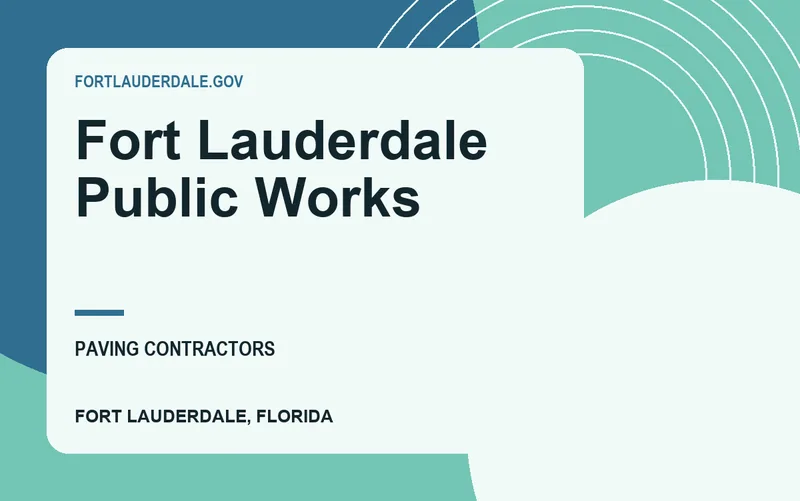 Fort Lauderdale Public Works in Fort Lauderdale, Florida